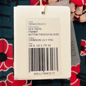 Orla Kiely Franny blouse